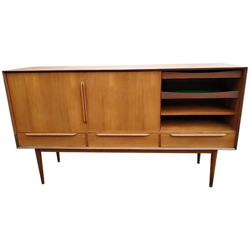 Vintage Scandinavian teak sideboard, 1960s