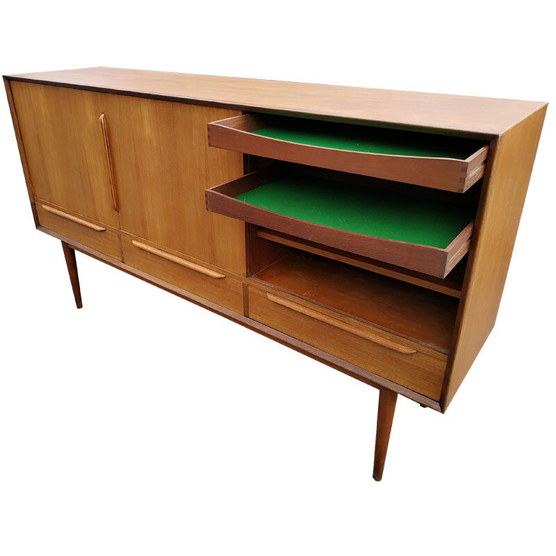 Vintage Scandinavian teak sideboard, 1960s