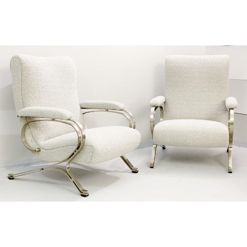 Pair of vintage armchairs "Micaela" by Gianni Moscatelli, 1970