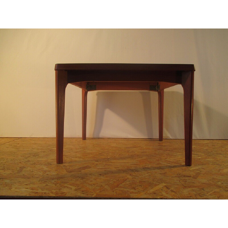 Vintage Scandinavische teakhouten salontafel van Henning Kjaernulf, 1960