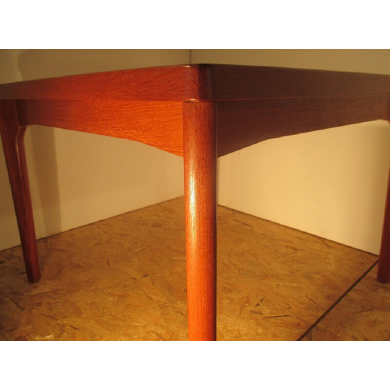 Vintage Scandinavische teakhouten salontafel van Henning Kjaernulf, 1960