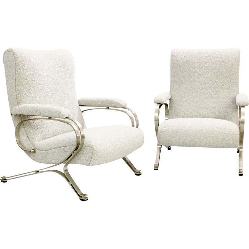Pair of vintage armchairs "Micaela" by Gianni Moscatelli, 1970