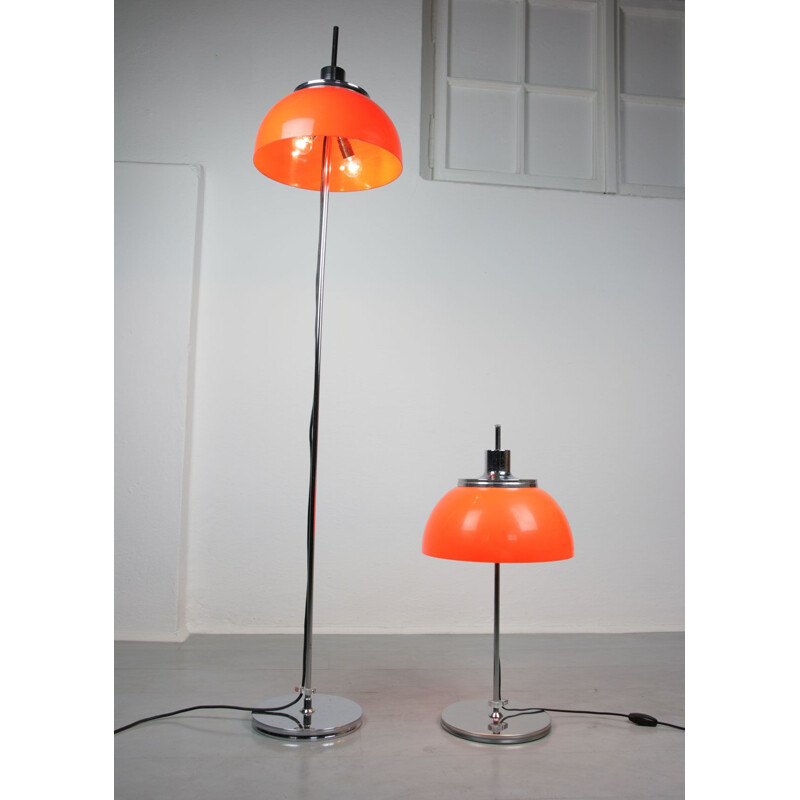 Floor lamp vintage  Italian Faro from Guzzini, 1970s