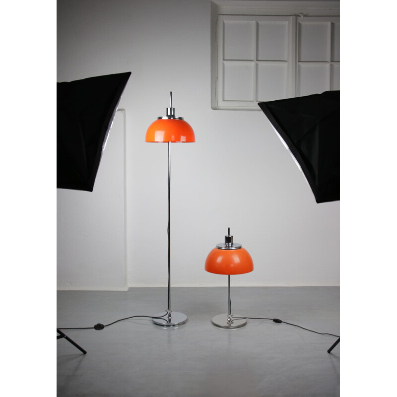 Floor lamp vintage  Italian Faro from Guzzini, 1970s