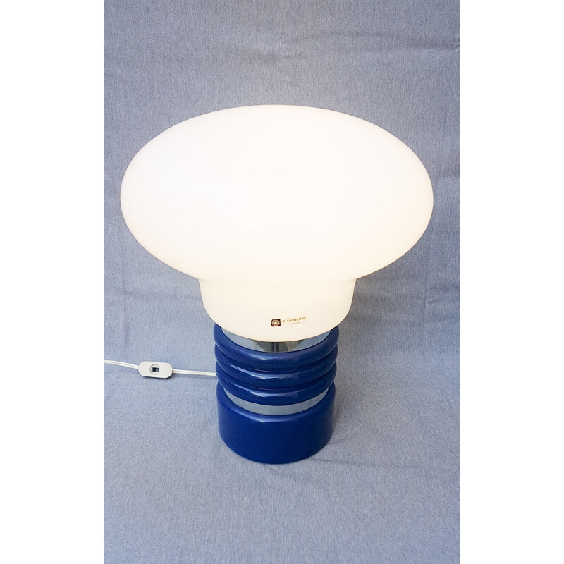 Vintage-Metall-Lampe "Bulb" vonEnrico Tronconi, 1970