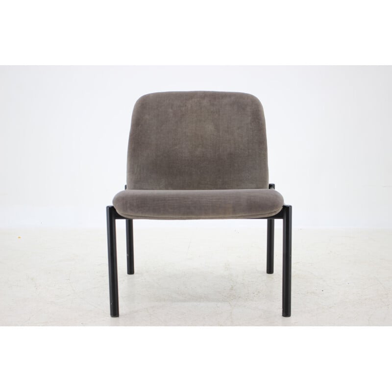 Fauteuil vintage en acier allemande de Drabert 1970