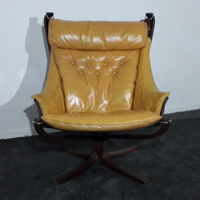 Chair Falcon vintage de Sigurd Ressell  1970