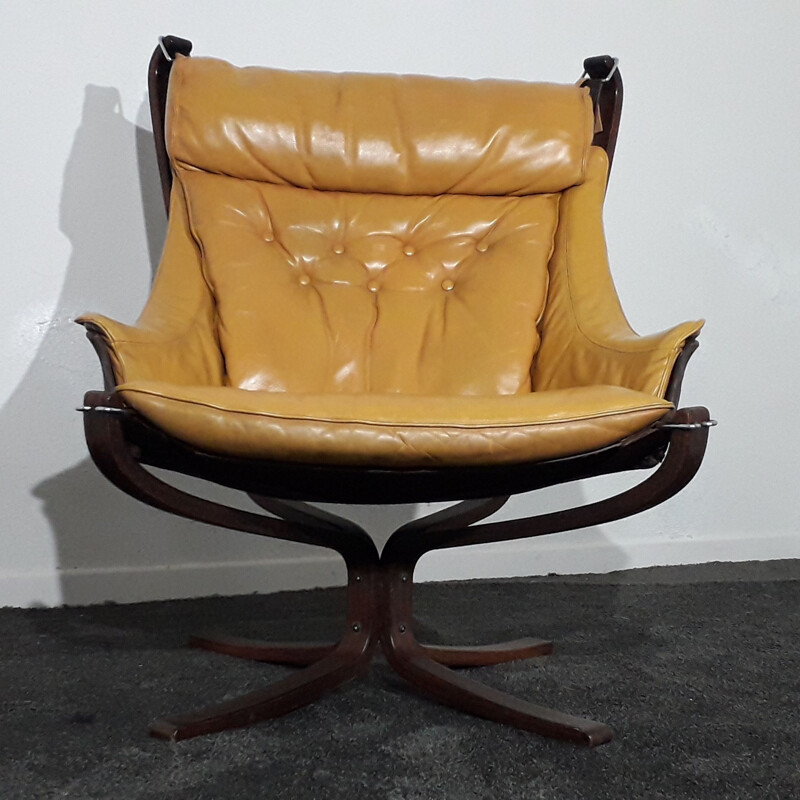 Chair Falcon vintage de Sigurd Ressell  1970