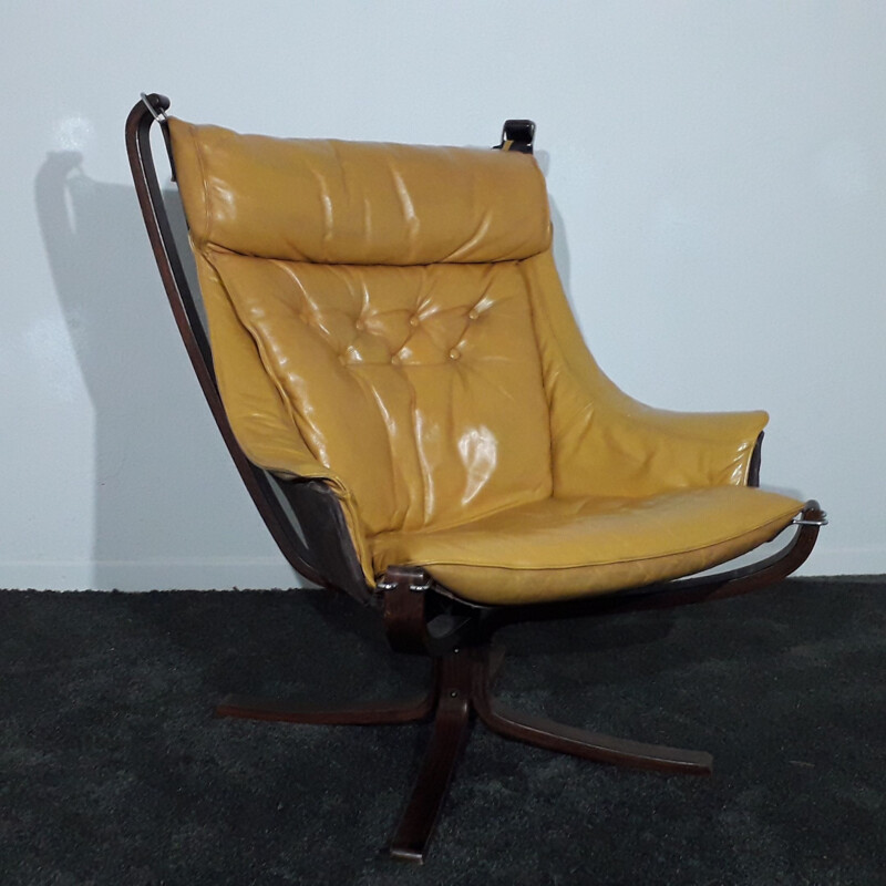 Chair Falcon vintage de Sigurd Ressell  1970