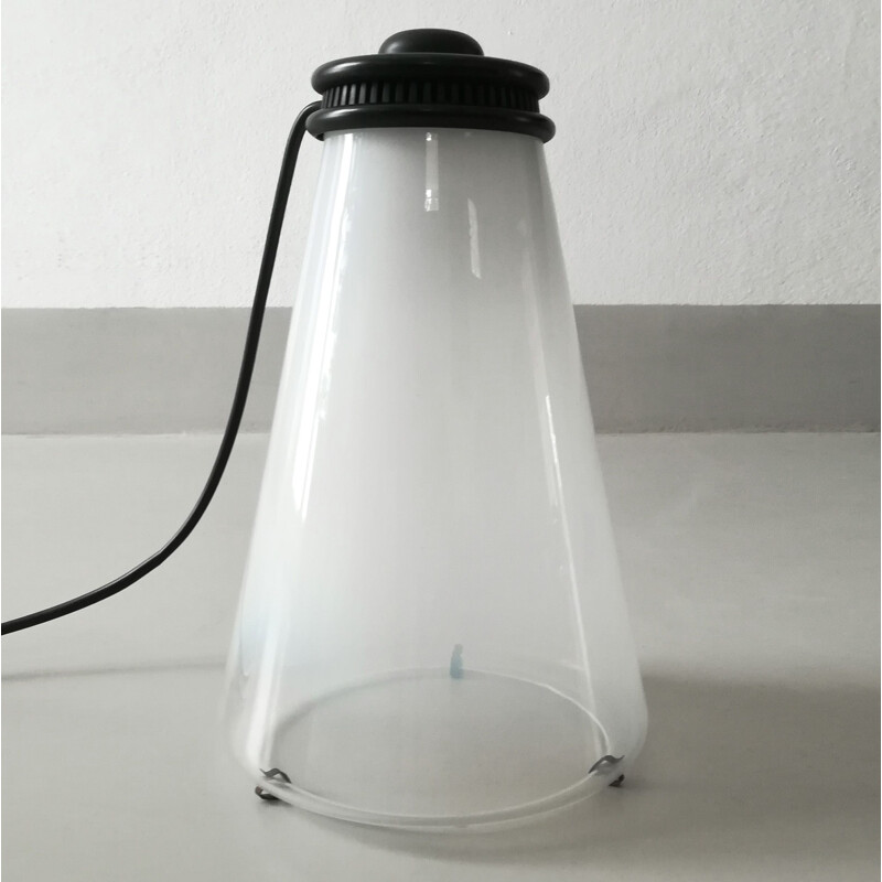 Lámpara de mesa Conetto vintage Ezio Didone para Arteluce años 70