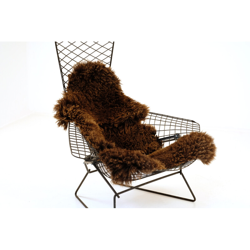 Vintage Bird Armchair by Harry Bertoia de Knoll 1980