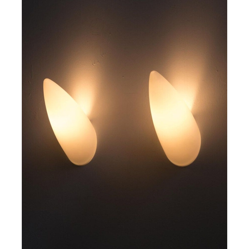 Pair of vintage sconces, Starck pour Flos, Luci Fair model, 1989