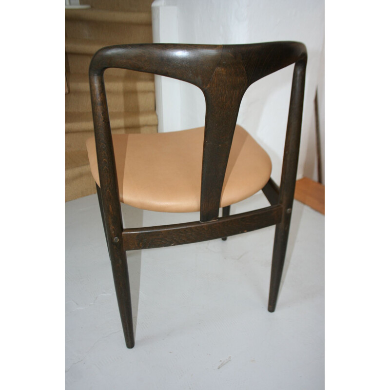 Set of 4 dining chairs vintage from Johannes Andersen for Uldum, denmark