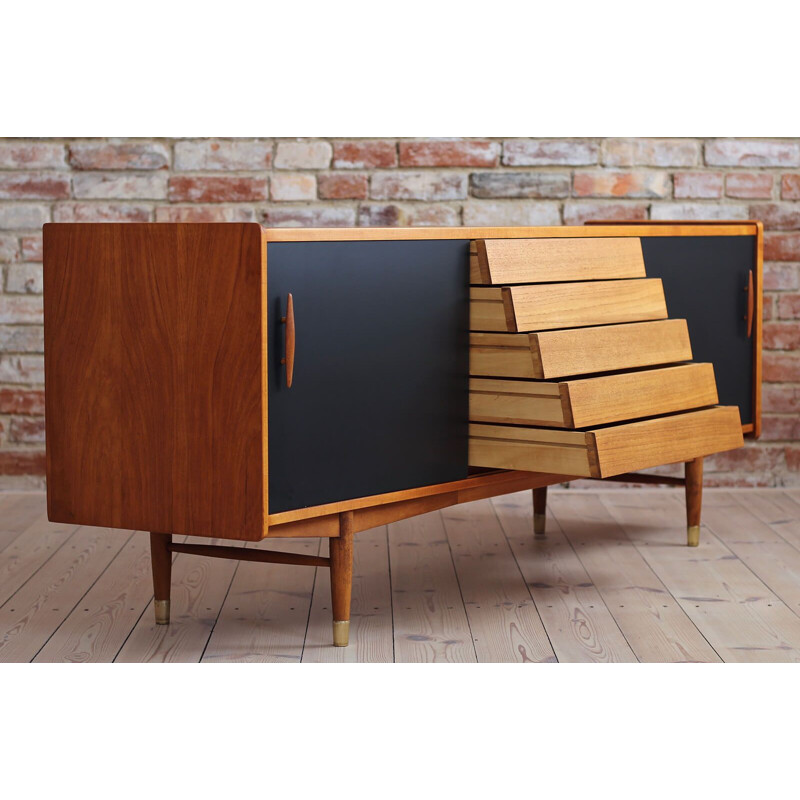 Vintage Teak Sideboard for Hugo Troeds, Nils Jonsson Scandinavian, 1960s