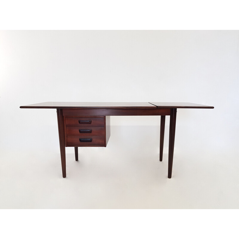 Vintage rosewood desk Arne Vodder scandinavian 1960