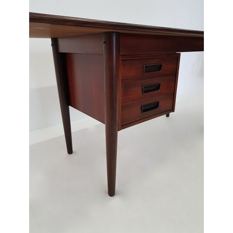 Vintage rosewood desk Arne Vodder scandinavian 1960