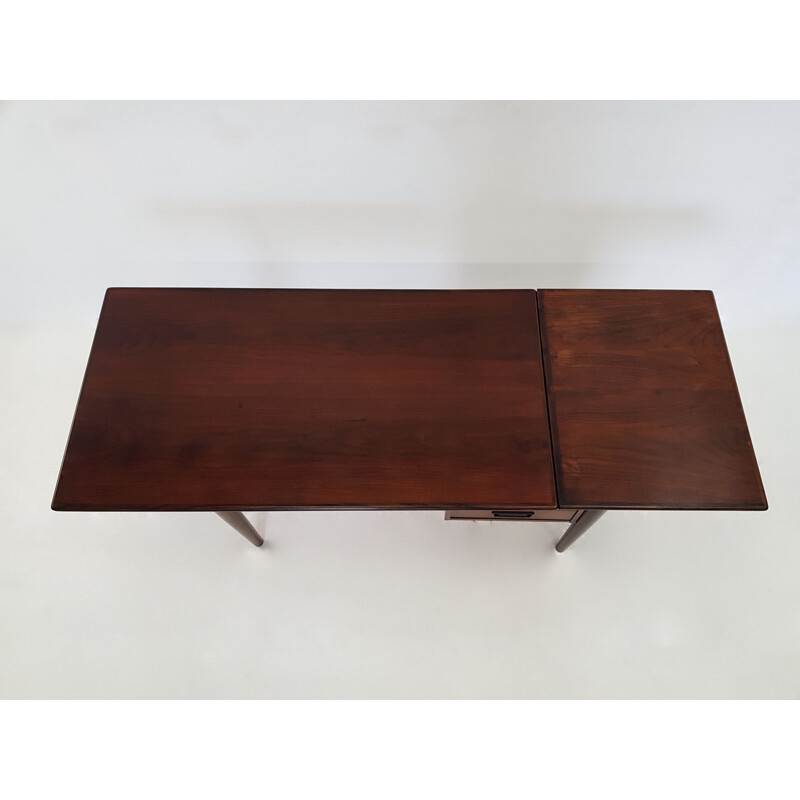 Vintage rosewood desk Arne Vodder scandinavian 1960