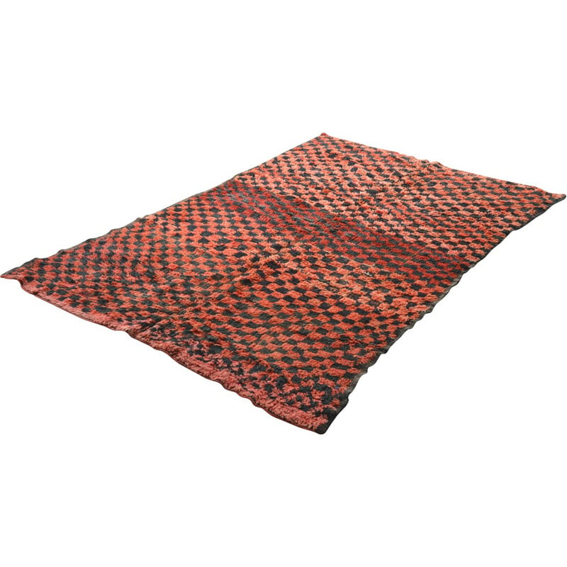 tapis berbère vintage - rouge
