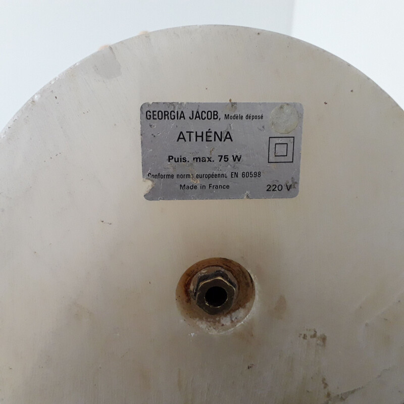 Vintage Athena lamp 88cm from Georgia Jacob 