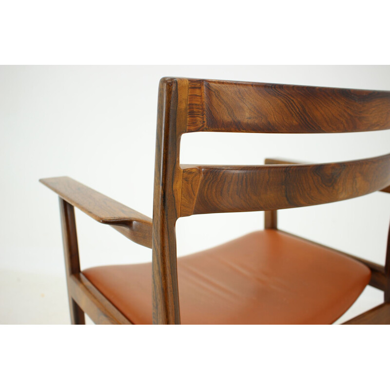 Fauteuil vintage Palisandre danois 1960