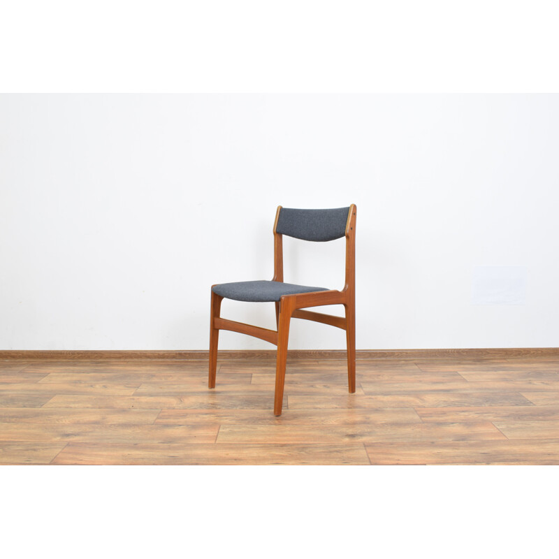 Set of 4 Mid-Centuy Teak Dining Chairs by Erik Buch, Danish 1960s