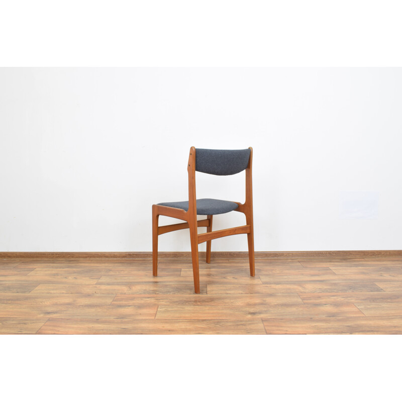 Set of 8 Mid-Century Danish Teak Dining Chairs by Erik Buch, 1960s