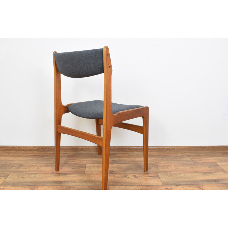 Set of 8 Mid-Century Danish Teak Dining Chairs by Erik Buch, 1960s