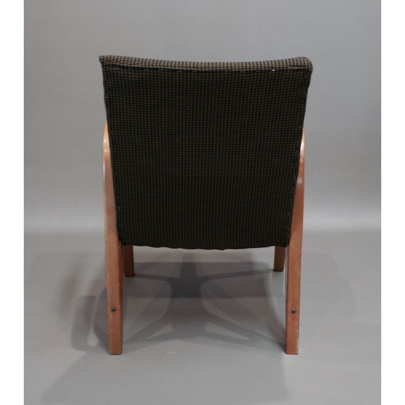 Hugues Steiner vintage armchair 1950