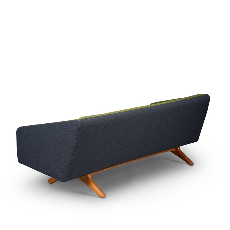 3-Seater Sofa  Mid-Century Green Model ML-90 by Illum Wikkelsø for Michael Laursen, 1960s