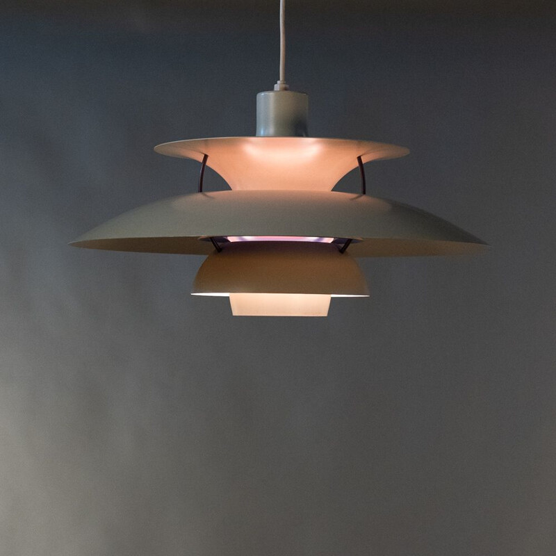 Vintage Danish Model PH5 Pendant Lamp by Poul Henningsen for Louis Poulsen, 1960s