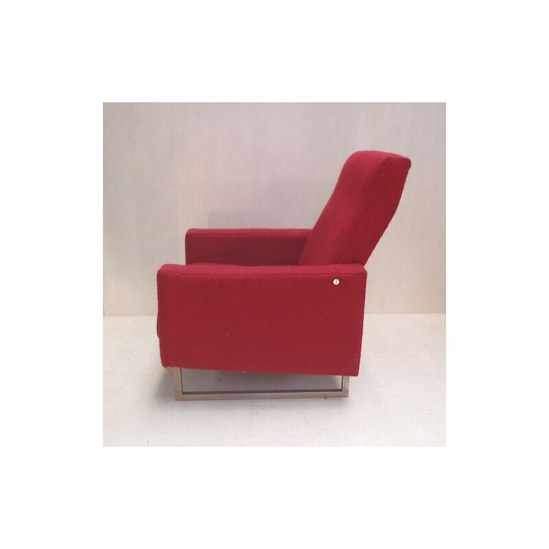 Paar vintage lounge stoelen van René-Jean Caillette 1960