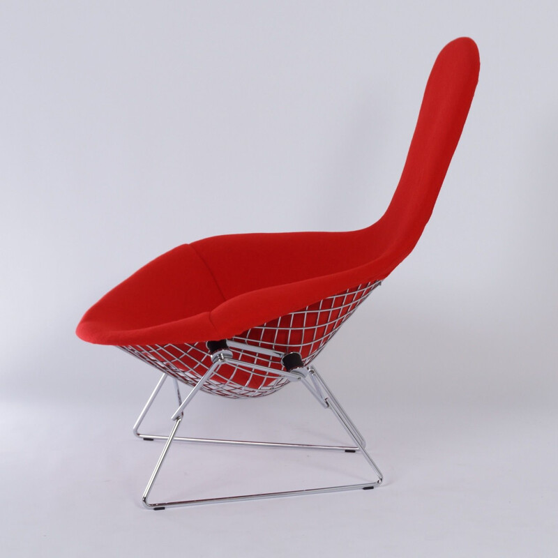 Chaise longue vintage Bird par Harry Bertoia pour Knoll, années 1990