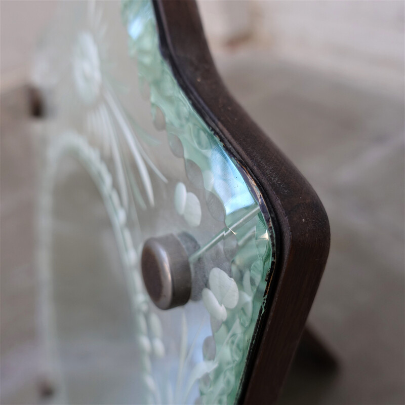 Vintage Art Nouveau table mirror