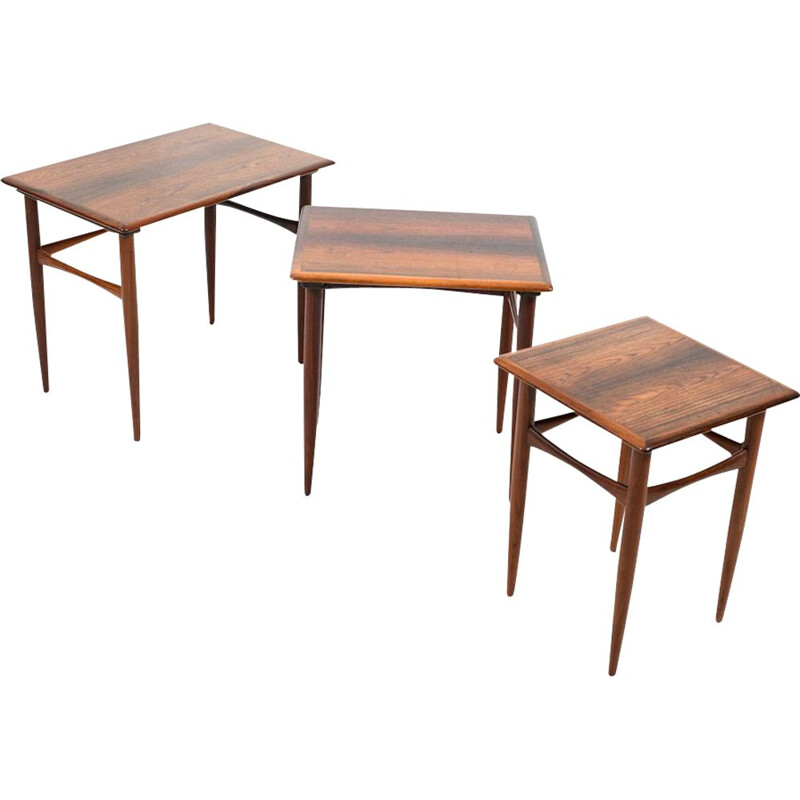 Nesting Tables by Kai Kristiansen for Skovmand and Andersen Danish