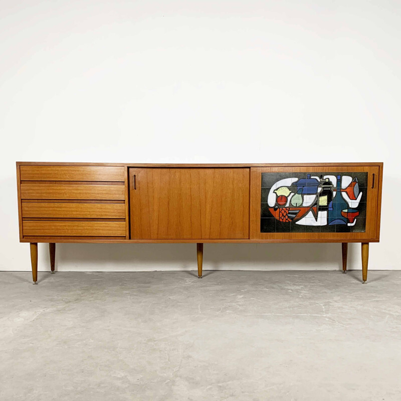 Vigneron Sideboard vintage by Alfred Hendrickx, 1950s