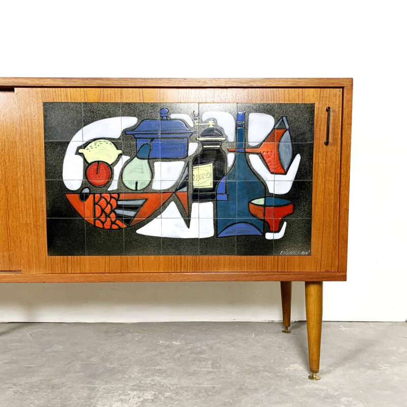 Vigneron Sideboard vintage by Alfred Hendrickx, 1950s