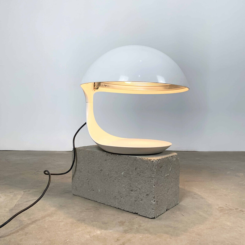 Lampe de table vintage Cobra par Elio Martinelli pour Martinelli Luce, 1980