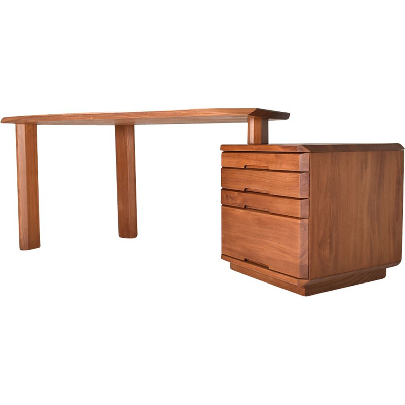 Vintage B40 desk by Pierre Chapo 