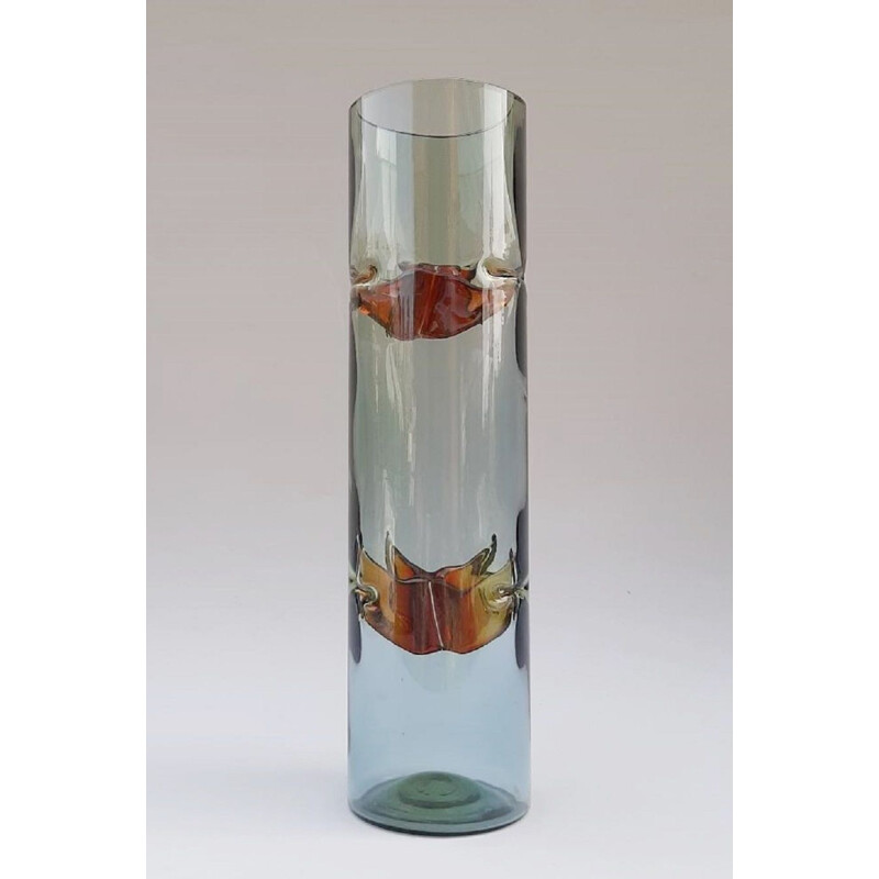 Vintage Murano Glass 'Membrane' Vase by Toni Zuccheri for VeArt