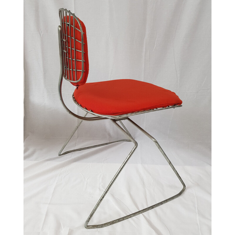 Lot de 3 Chaise vintage Michel Cadestin et Georges Laurent Traineau ou Beaubourg pour Teda 1977