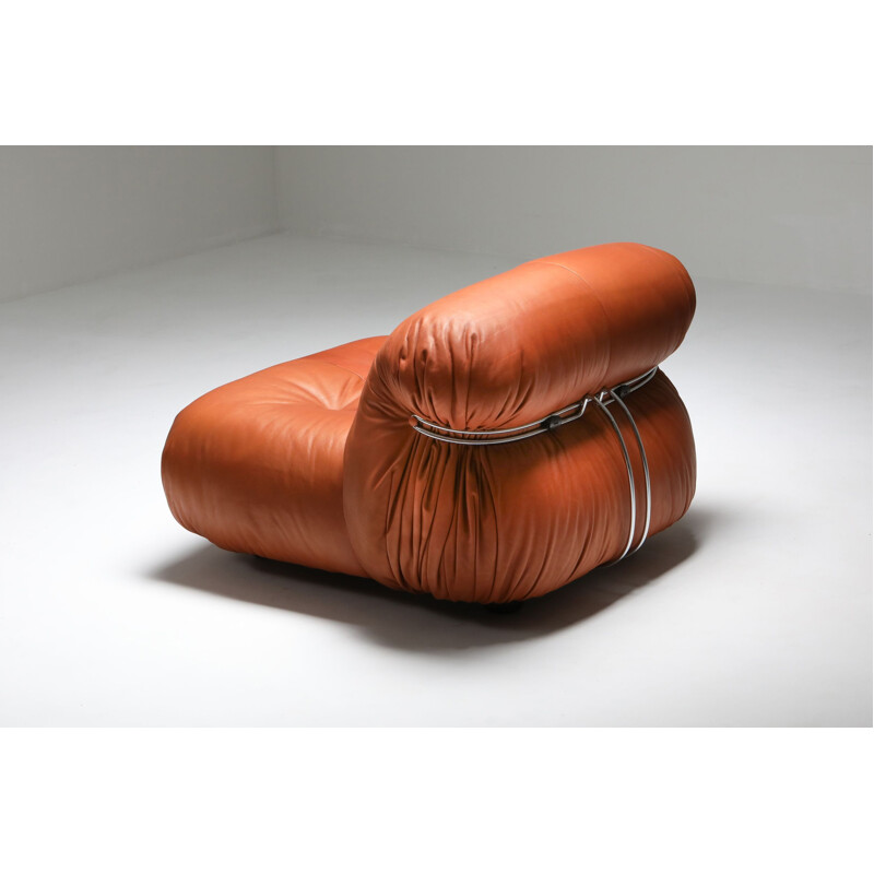 Paire de fauteuil Lounge Cassina "Soriana" d'Afra et Tobia Scarpa, 1970