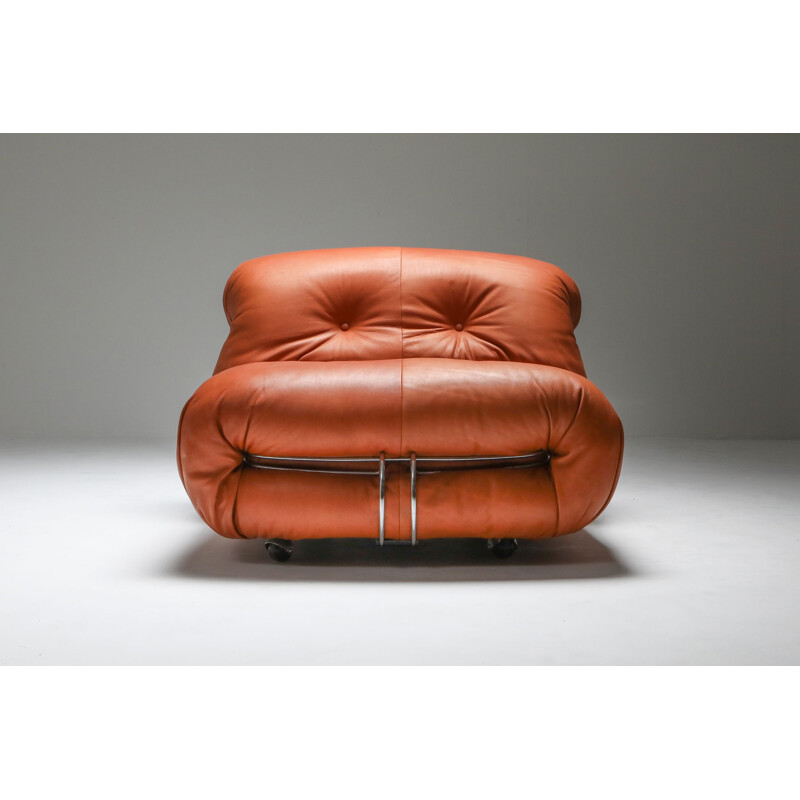 Paire de fauteuil Lounge Cassina "Soriana" d'Afra et Tobia Scarpa, 1970