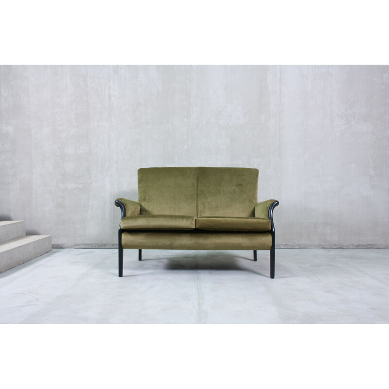 Vintage Velvet Sofa by Parker Knoll, 1960s