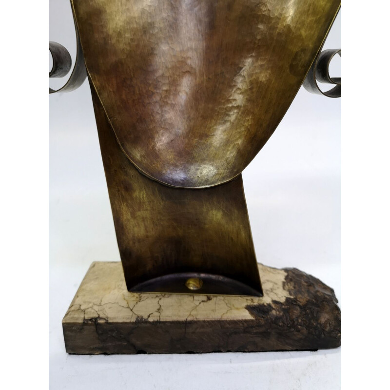 'Tête' by Paul Laszlo Horvath, Original Sculpture mid century