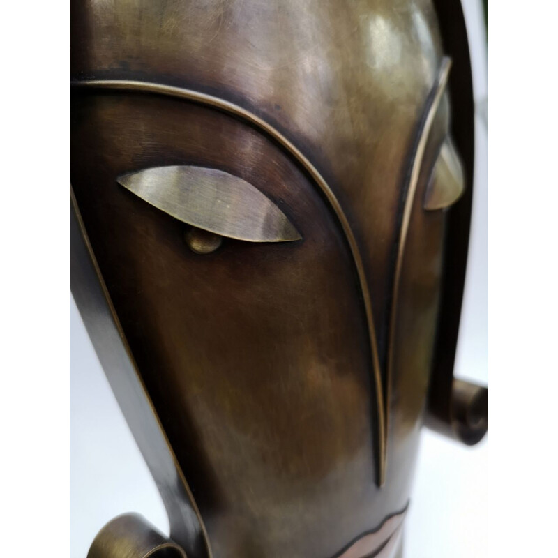 'Tête' by Paul Laszlo Horvath, Original Sculpture mid century