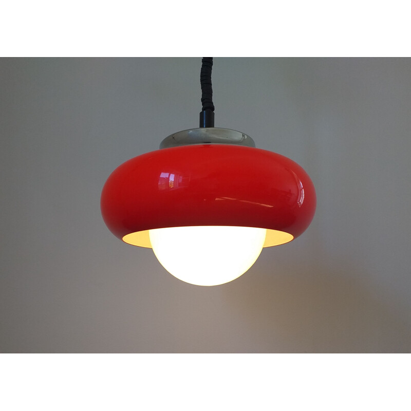 Mid Century Pendant Meblo designed by Harvey Guzzini, Italy, 1970s