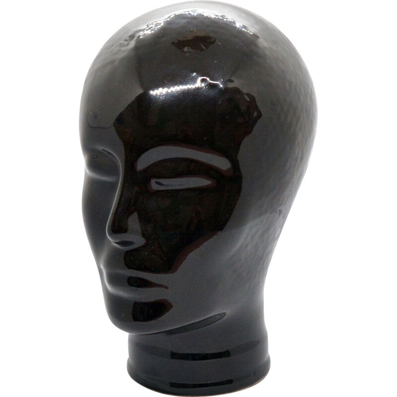 Ceramic head vintage by ARA Germany, 1970s