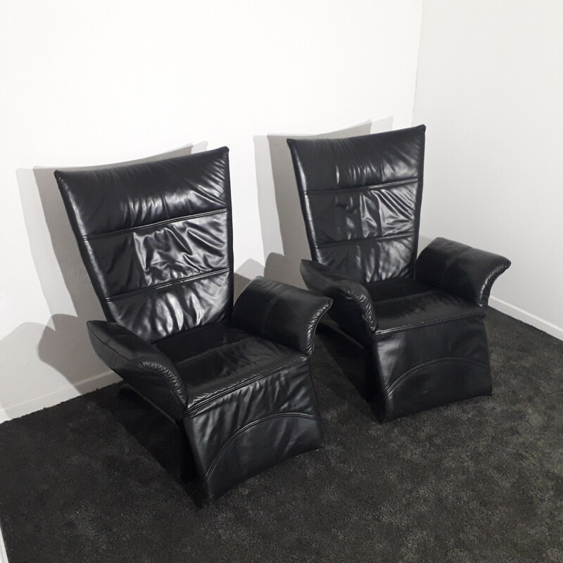 Pair of vintage armchairs Italica 1970