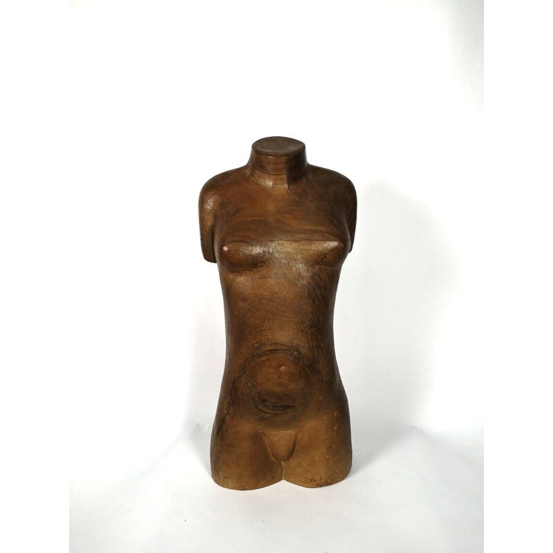 Vintage woman's torso by Laszlo Feldman, Hungary 1970