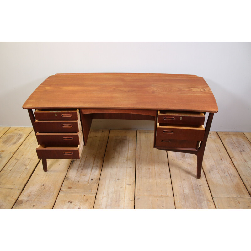 Vintage Danisch Teak desk 1960s